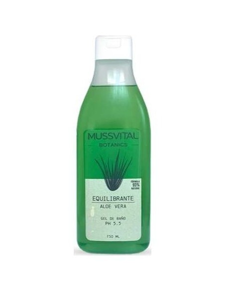 Mussvital Essentials Botanics Aloe Vera Bath Gel 750Ml