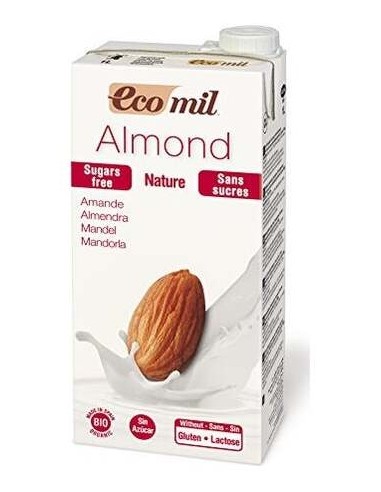 Ecomil Bebida De Almendras Nature 1Lt 6Uds Bio S/A