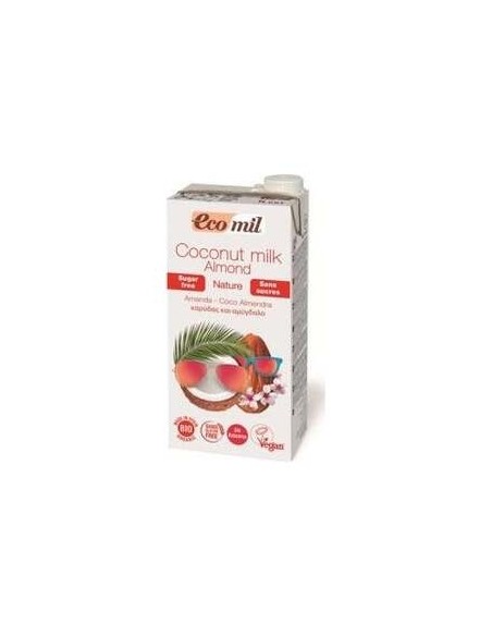 Ecomil Bebida De Coco Y Almendra 1Lt 6Uds. Bio S/A