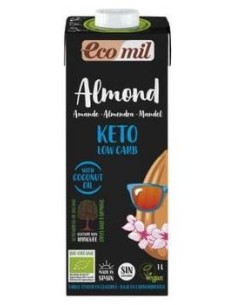 Ecomil Bebida Almendra Nature Keto 1Lt 6Uds. Bio