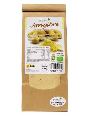 Dream Foods Jengibre En Polvo Bio 200G