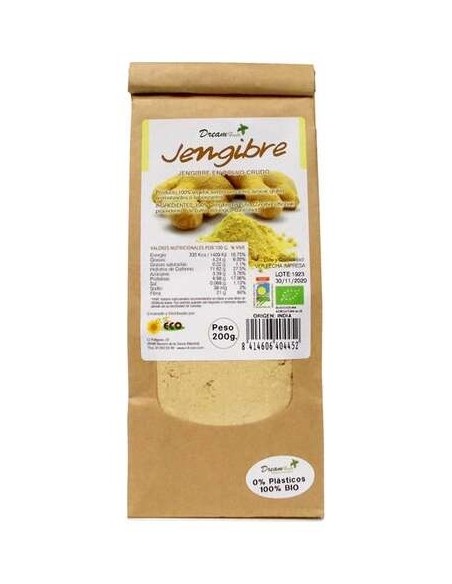 Dream Foods Jengibre En Polvo Bio 200G