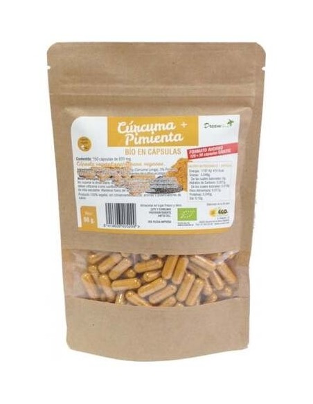 Dreamfoods Curcuma Pimienta Eco 150Caps