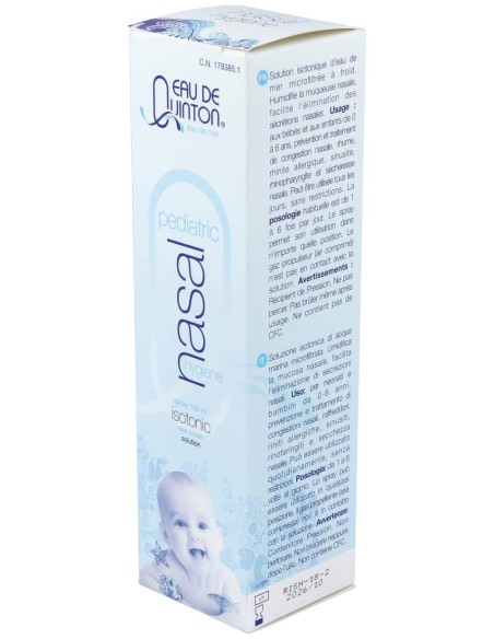Eau De Quinton® Daily Nasal Pediatric Spray 100Ml