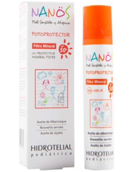 Hidrotelial Nanos Fotoprotector Mineral Spf50+ 100Ml