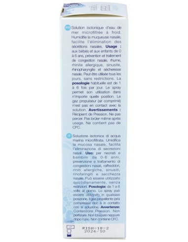Eau De Quinton® Daily Nasal Pediatric Spray 100Ml