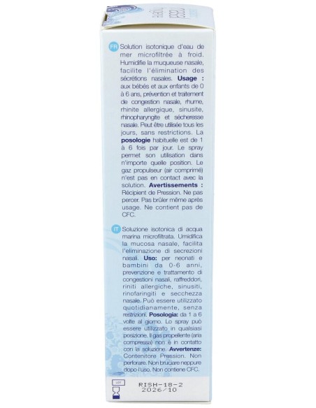 Eau De Quinton® Daily Nasal Pediatric Spray 100Ml