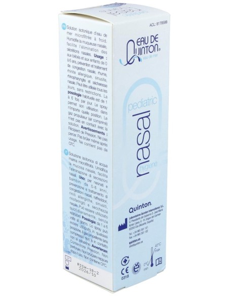 Eau De Quinton® Daily Nasal Pediatric Spray 100Ml