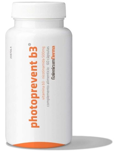 Photoprevent B3 Nicitinamida 500Mg 60Caps
