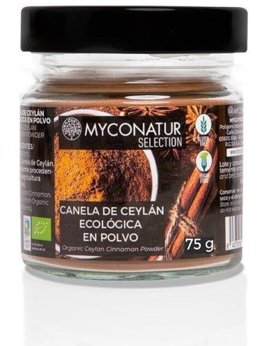 Canela De Ceylan Polvo 75Gr. Eco