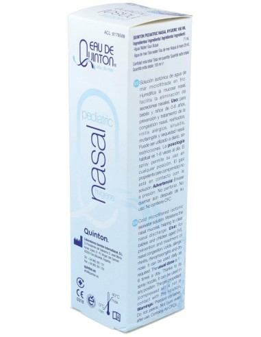 Eau De Quinton® Daily Nasal Pediatric Spray 100Ml