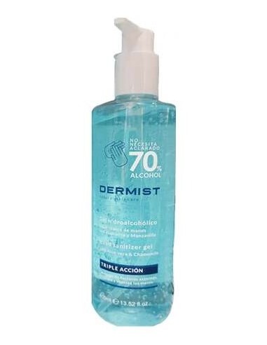 Dermist Gel Hidroalcoholico 70 400Ml C/Dosificar