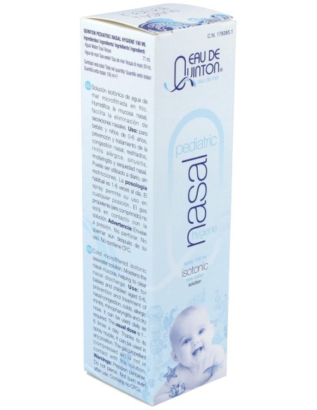 Eau De Quinton® Daily Nasal Pediatric Spray 100Ml