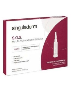 Singuladerm S.O.S Shine 4 Viales X 10,5 Ml