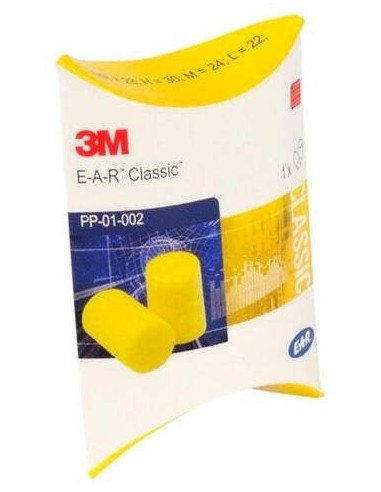 3M Tapón Oído Espuma Antirruido 1 Par