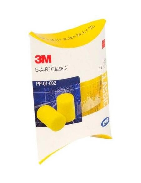 3M Tapón Oído Espuma Antirruido 1 Par