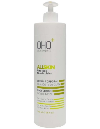 Oho Locion Allskin Corporal Aceite De Oliva +750Ml