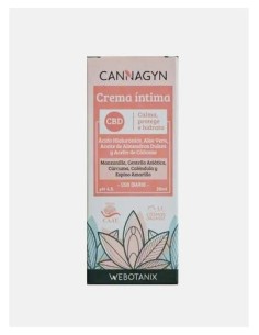 Webotanix Cannagyn Crema Intima 30Ml. Bio