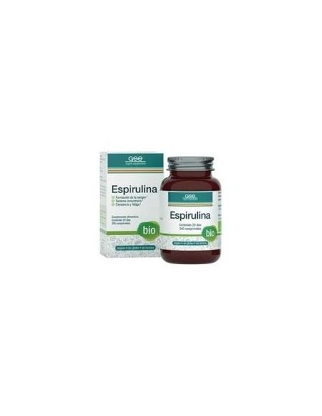 Gse Espirulina Bio Vegan 240Comp