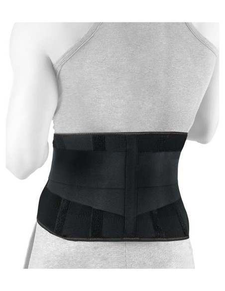 Intex Faja Elástica Lumbar Color Negra, 1 Ud