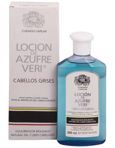 Intea Azufre Veri Locion Equilibrante Cabello Gris 200Ml