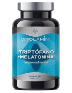 Vitolamin Triptófano + Melatonina 120Comp