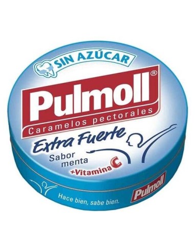 Pulmoll Caramelos Extra Fuertes Vitamina C Sin Azúcar 45G