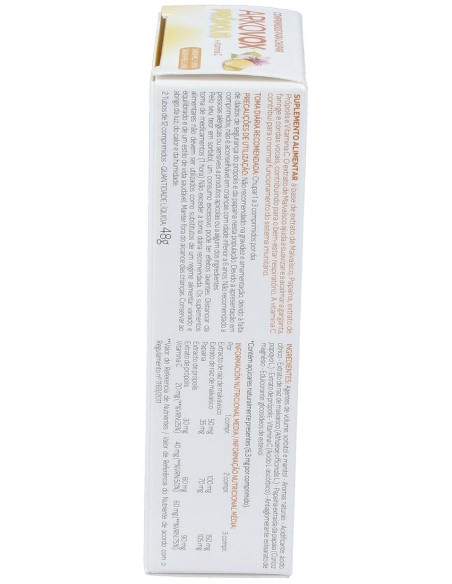 Arkovox Propolis +Vit C Sabor Miel Y Limon 24Comp.