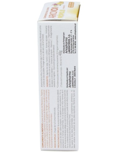 Arkovox Propolis +Vit C Sabor Miel Y Limon 24Comp.