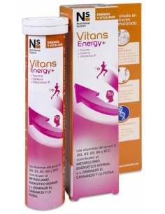Ns Vitans Energy+ 20 Comp Efervescentes