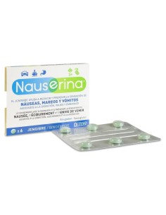 Nauserina Antimareos Jengibre 6 Comp
