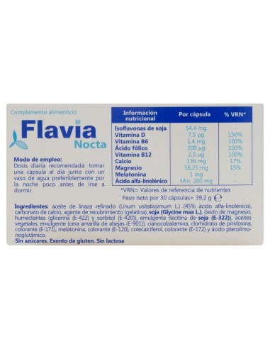 Flavia Nocta, 30 Comprimidos