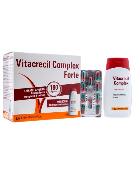 Vitacrecil Complex Forte 180Caps + Champú