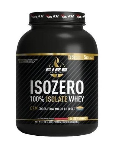 Fire Nutrition Isozero Cfm 100% Isolate Strawberry 2Kg