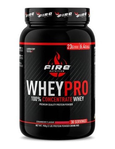 Fire Nutrition Wheypro Concentrate Strawberry 908G