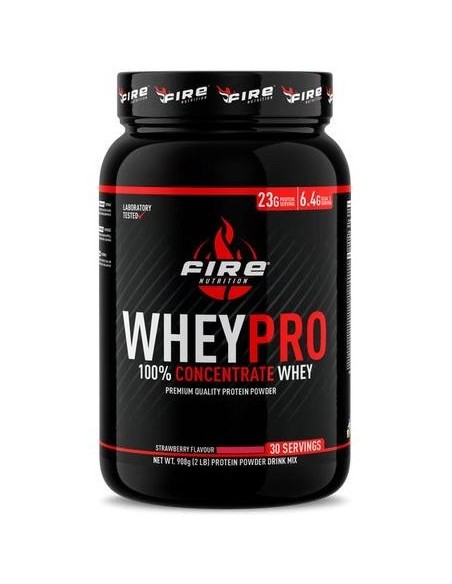 Fire Nutrition Wheypro Concentrate Strawberry 908G