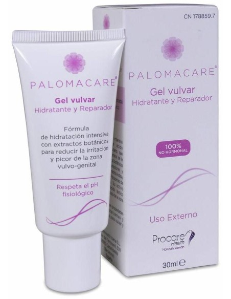 Palomacare Gel Vulvar Hidratante Y Reparador Vulvo-Genital, 30 Ml