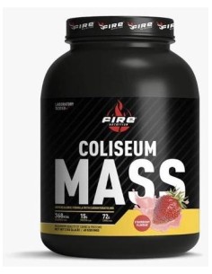 Fire Nutrition Coliseum Mass Gainer Strawberry 3Kg