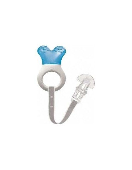 Mordedor Mini Cooler Y Clip Azul