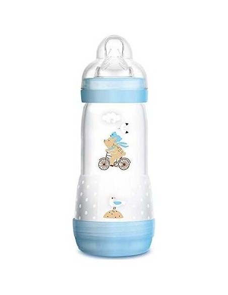 Mam Biberón Easy Start Anti-Cólicos 320Ml Azul 1Ud