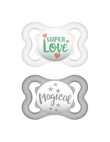 Mam Chupete Air Silicona 0+ Neutro 2Uds