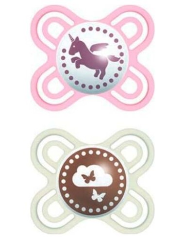 Chupete Silicona Mam Perfect Start Rn 0-2 M Pack Doble