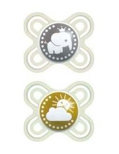 Mam Chupete Perfect Satart 0 2 Meses Pack De 2 Und.0 2 Meses