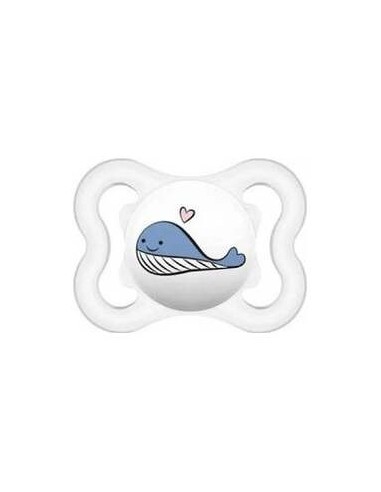 Mam Supreme Chupete Silicona 2-6M Azul 1Ud