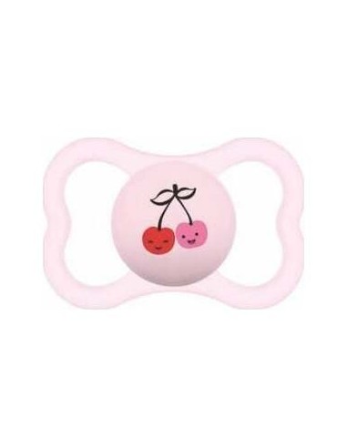 Mam Supreme Chupete Silicona +6M Rosa 1Ud
