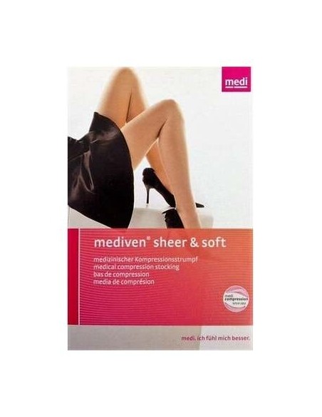 Mediven Sheer Y Soft Media O151006 Natural Talla 6 1 Par