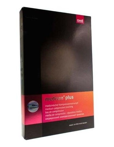 Mediven Plus Media Clase 1 4A40506-000 T6 Negro 1 Par