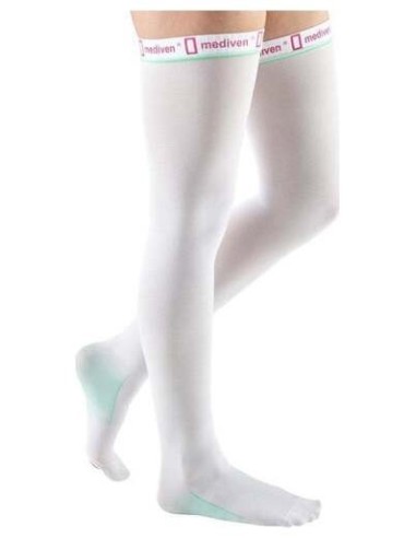 Mediven Thrombexin Media 21 Largo Blanco Talla M 1 Par