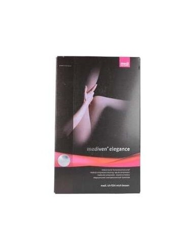 Mediven Elegance Media Ccl1 Punta Abierta Talla 3 Negro 1 Par