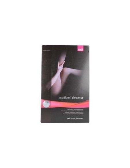 Mediven Elegance Media Ccl1 Punta Abierta Talla 3 Negro 1 Par
